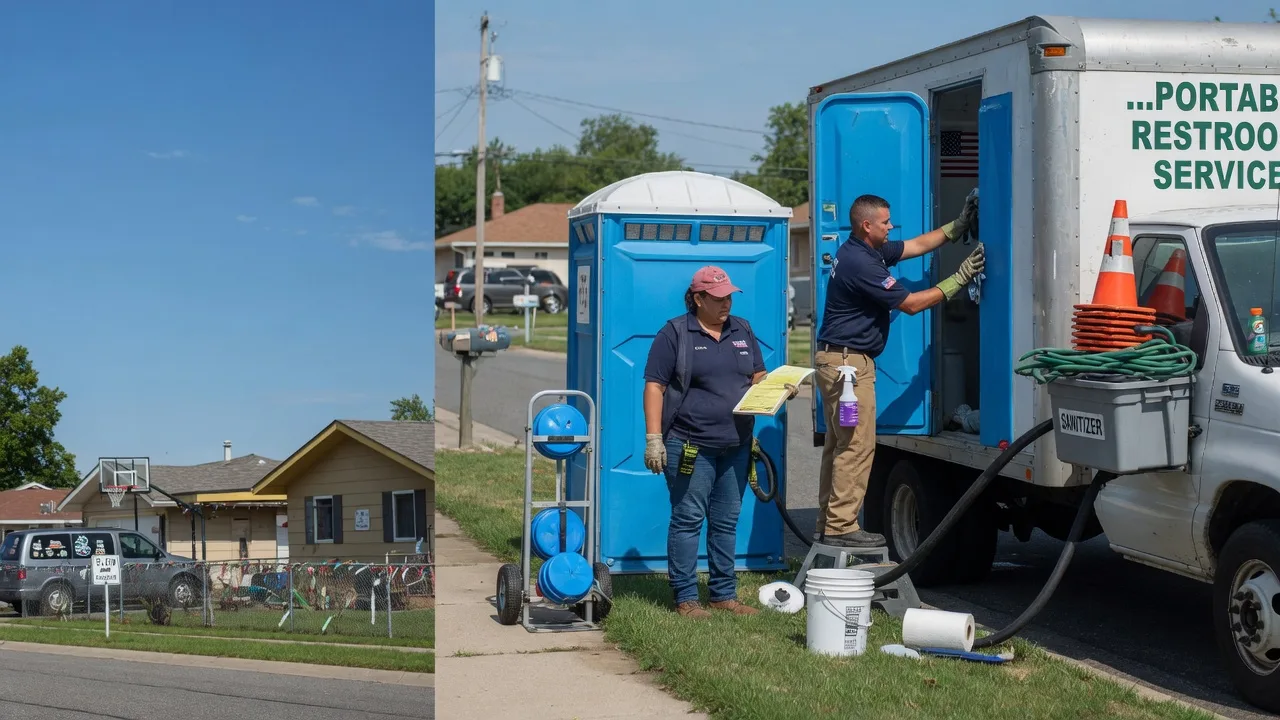 Portable Toilet Rental in Rockville, MN near me